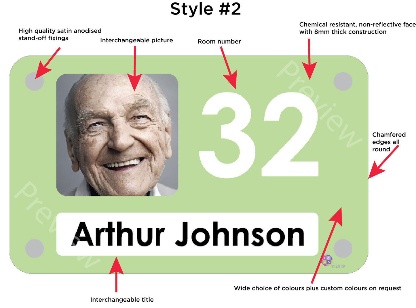 Personalised Bedroom signs