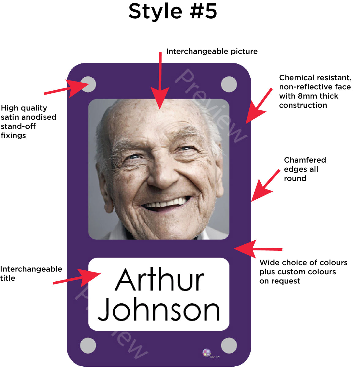 Personalised Bedroom signs