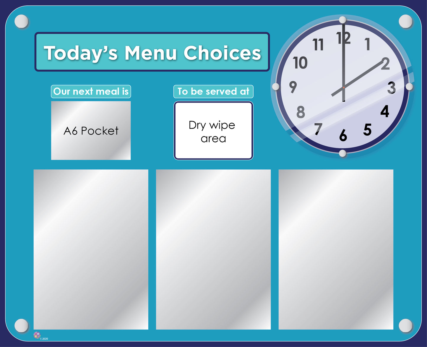 Menu display boards