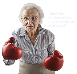The need for orientation aids in a Care Home setting