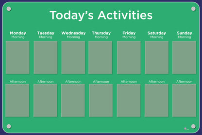 Activities Calendar - Basic 14 pocket design