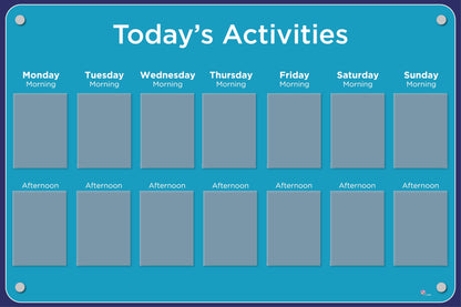 Activities Calendar - Basic 14 pocket design