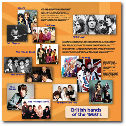Dementia care signage on a 1960's music theme for dementia care homes