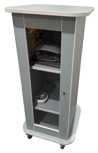 Standard two-tone Pamper Trolley cut out detail